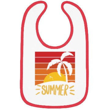 Discover Summer Sunset Bibs