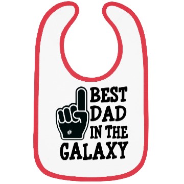 Discover best dad in the galaxy Bibs