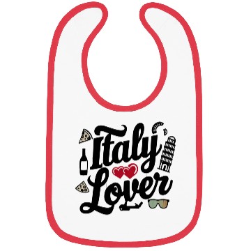 Discover Italy lover Bibs