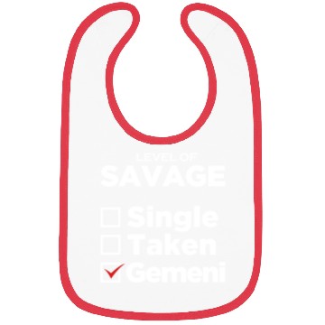 Discover Zodiac Single Taken Gemini Bibs