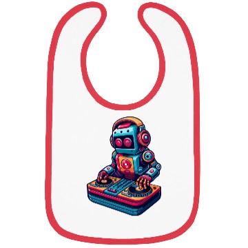 Discover Robot DJ: Beats of the Future Bibs