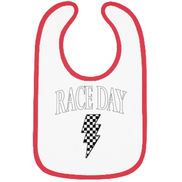 Discover Race Day Checkered Bibs