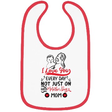 Discover happy Mothers Day Bibs