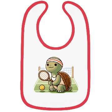 Discover Game Set Match: Turtle Tennis Pro Bibs