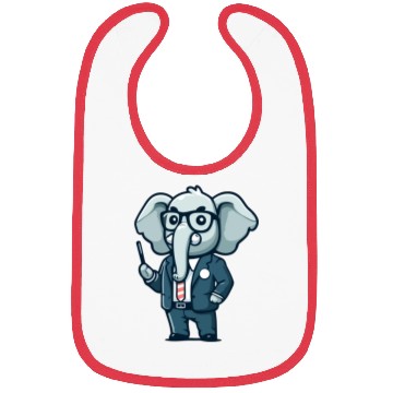 Discover Executive Elephant: The Corporate Leader Bibs