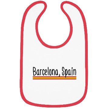 Discover Barcelona Spain Cityscape Artistic Expression Bibs