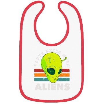 Discover Alien, Aliens, UFO, UAP, Space Unknown Flight Bibs