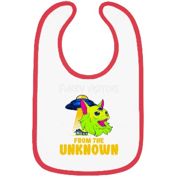 Discover Cat Alien, Aliens, UFO, UAP, Space Unknown Flight Bibs