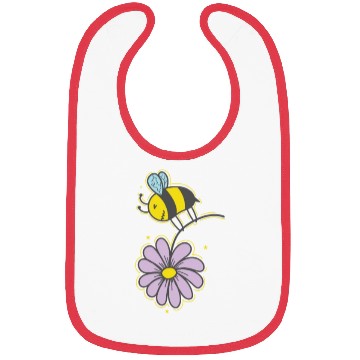 Discover Bee with Flower Animals Nature Beekeeper Bibs
