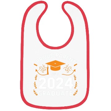 Discover proud parent of a 2024 graduate Bibs