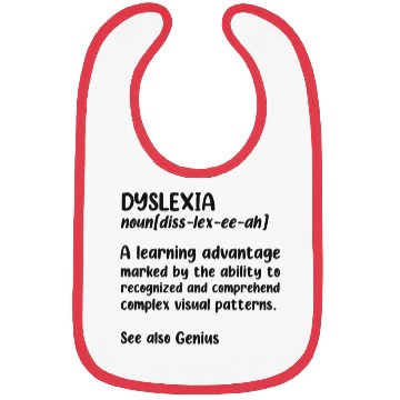 Discover Dyslexia Noun Definition Dyslexia Apraxia Bibs