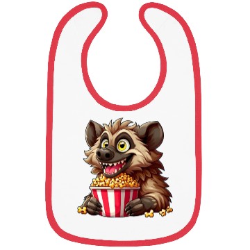 Discover Hyena Predator Popcorn Cinema Night Bibs