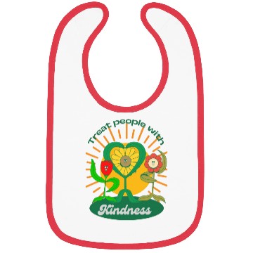 Discover Treat People With Kindness Bibs