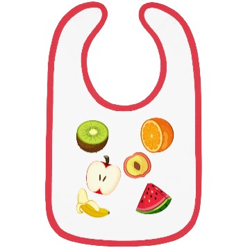 Discover Peachy Paradise Bibs
