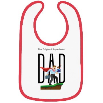 Discover Dad, The Original Superhero. Bibs