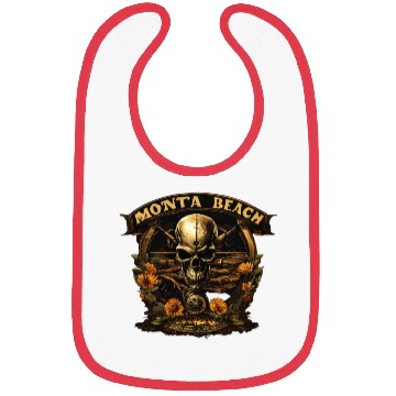 Discover Monta Beach Bikers Skull Bibs