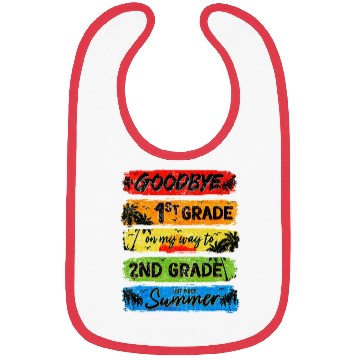 Discover Goodbye 1st Grade Summer Graduation Teacher Bibs