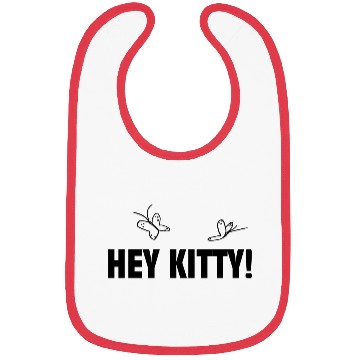 Discover Hey kitty White Bibs