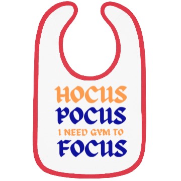 Discover Hocus Pocus I Need Gym To Focus Bibs