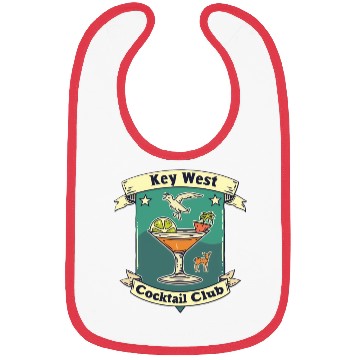 Discover Key West Cocktail Club Bibs