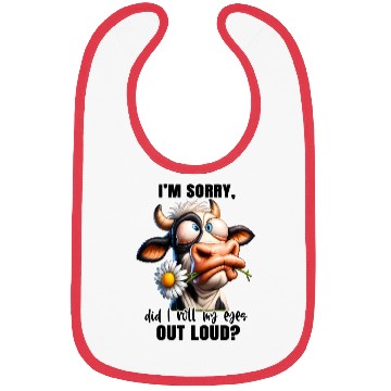 Discover Cow Lover Addict out loud Bibs
