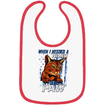 Discover Abyssinian Cat Lover When I Needed A Hand Bibs
