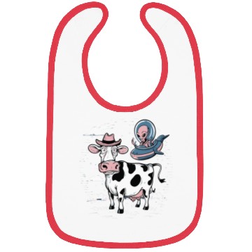 Discover Alien UFO Cow Bibs