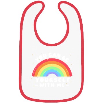 Discover You Can Be Yourself With Me - LGBTQ Ally - Pride Bibs