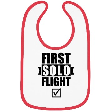 Discover First Solo Flight Bibs