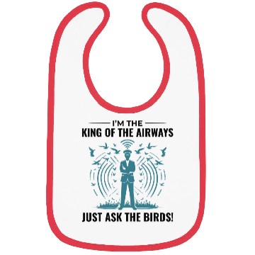 Discover Air Traffic Controller ATC Aviation Humor Airplane Bibs