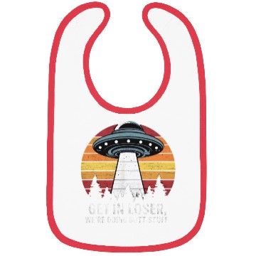 Discover Space Get In Loser Encounter Adventure Bibs