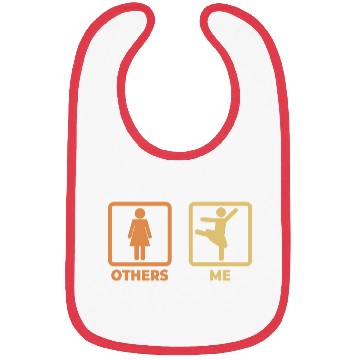 Discover Ballet Stickfigures Bibs