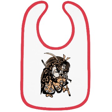 Discover Samurai Theatrical Performance Bibs