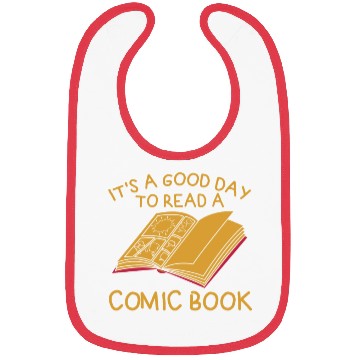 Discover It's a Good Day to Read a Comic Book Bibs