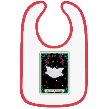 Discover the moon cat Bibs tarot card gift for mom and dad
