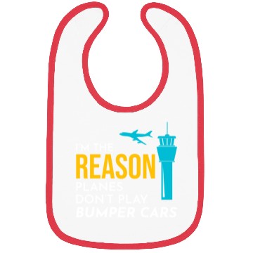 Discover Air Traffic Controller ATC Aviation Humor Airplane Bibs