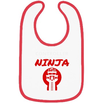 Discover Air Traffic Controller ATC Aviation Ninja Airplane Bibs