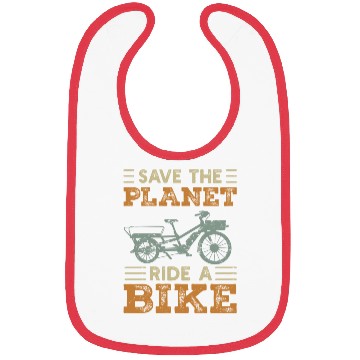 Discover Save The Planet Cargo Bicycle Cargobike Bibs