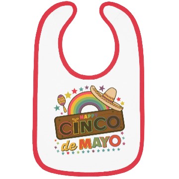 Discover Cinco De Mayo Mexican Fiesta Bibs