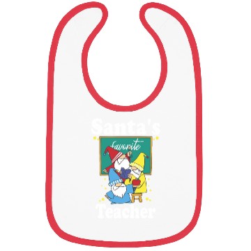Discover Christmas Elfs Gnomes Santas Teacher Bibs