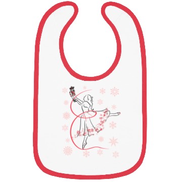 Discover The Nutcracker Ballet and Clara Christmas Holiday Bibs