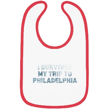Discover My Trip Traveler Vacation Philadelphia Bibs
