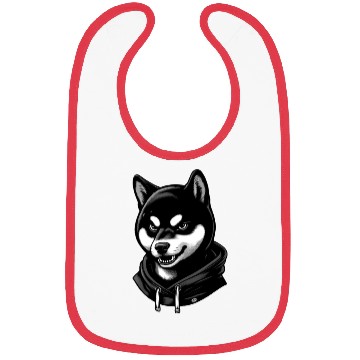 Discover Fierce Shiba Inu in Bibs