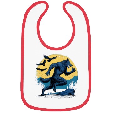 Discover Running Werewolf with Crows Bibs