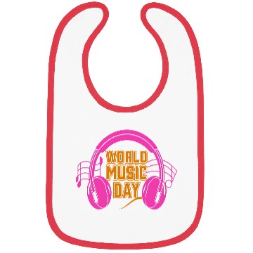Discover World music day Bibs design