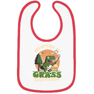 Discover Golfing Weapons Of Grass Destruction Bibs