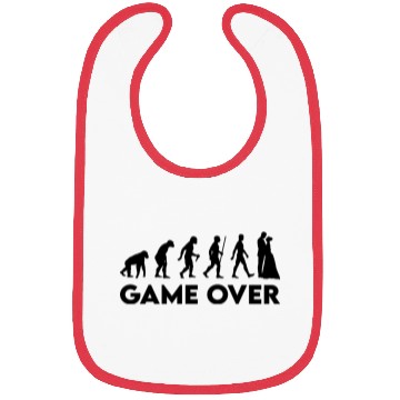 Discover Game Over Bachelor Party Bibs