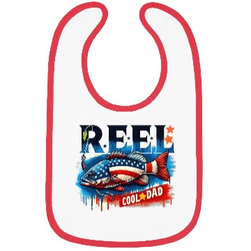 Discover Reel Cool Dad Bibs