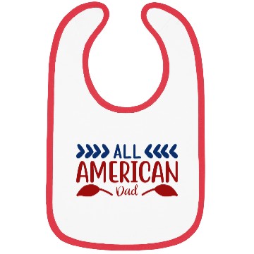 Discover All American Dad Bibs