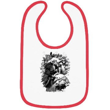 Discover Skeleton Bride n Groom Bibs